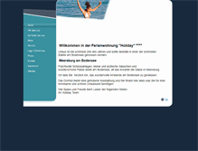 Tablet Screenshot of ferienwohnung-holiday.com